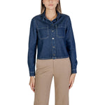 Street One Blue Cotton Shirt ST-15624300176-IT38|XS
