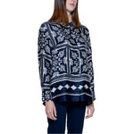 Street One Blue Viscose Shirt ST-14212800010-IT36|XXS