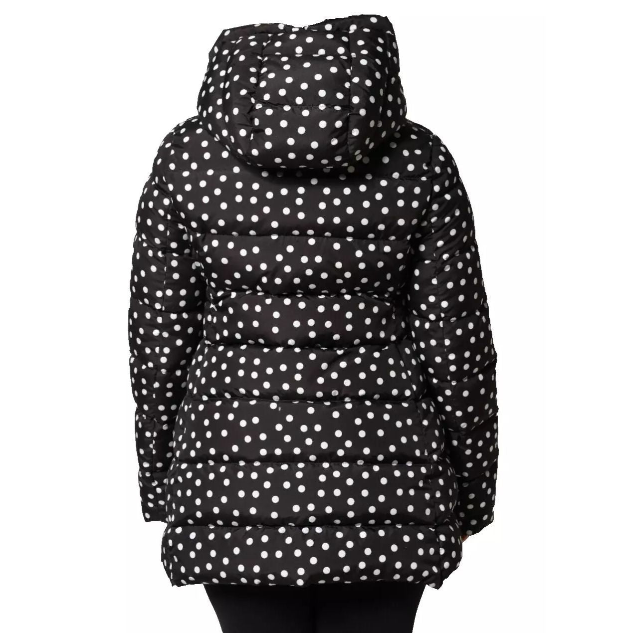 Dolce & Gabbana Black Polyester Hooded Reversible Jacket1728,67345645728,Black,Clothing,Dolce & Gabbana,Hoodies - Sweaters - Clothing,IT36|XXS,IT38|XS,IT40|S,IT42|M,IT44 | L,Jackets & Coats - Clothing,Jackets & Coats - Women - Clothing,Material: 100% Poly