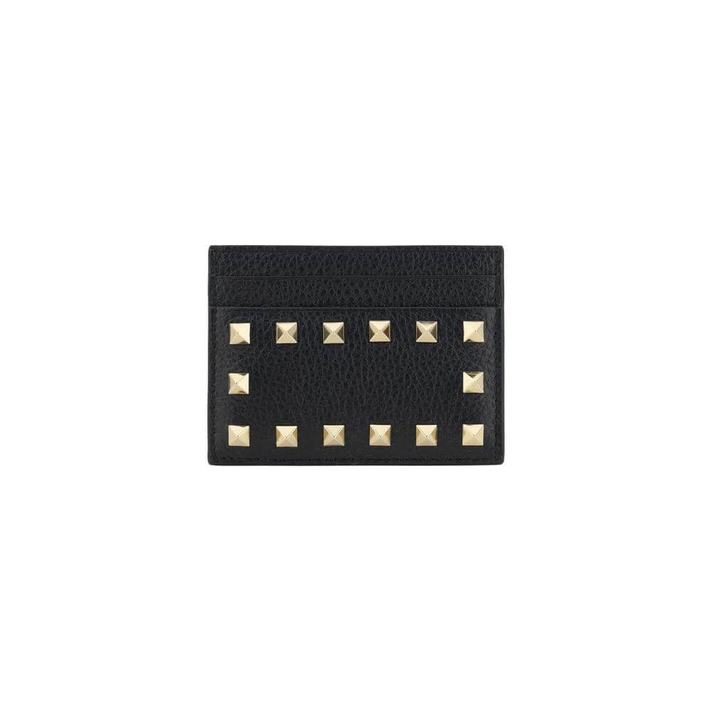 Valentino Garavani Rockstud Card Holder VA6W2P0486VSH0NOBB