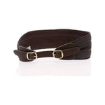 Dolce & Gabbana Brown D&G Leather Linnen Logo Belt BHD10841-70