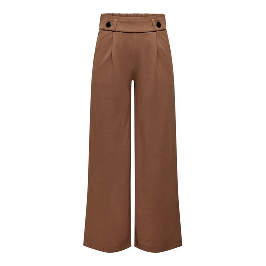 Jacqueline De Yong Brown Polyester Pant JA-7869300140-S/32