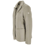 People Of Shibuya Beige Polyester Jackets & Coat PE-14555-IT42|M