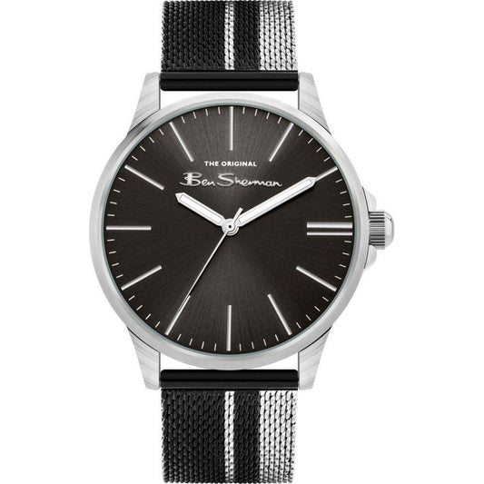 Ben Sherman Black Stainless Steel Watch BSBS032BSMAC