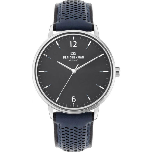 Ben Sherman Blue Leather Watch BSWB038UAC