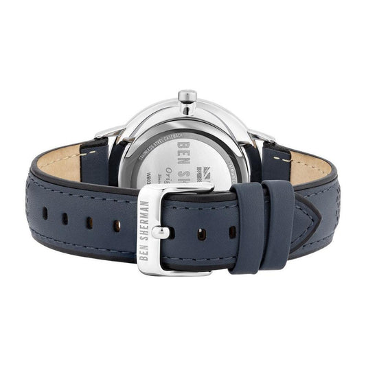 Ben Sherman Blue Leather Watch BSWB038UAC