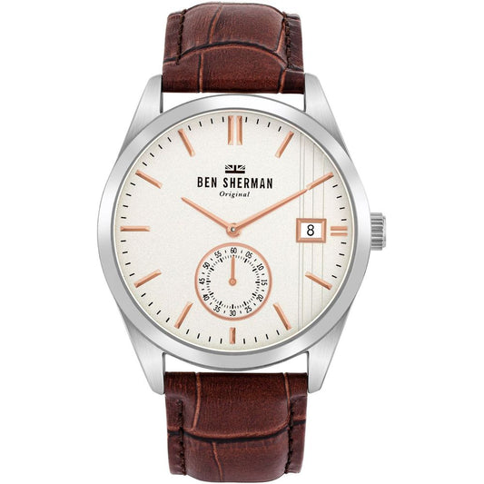 Ben Sherman Brown Leather Watch BSWB039TAC