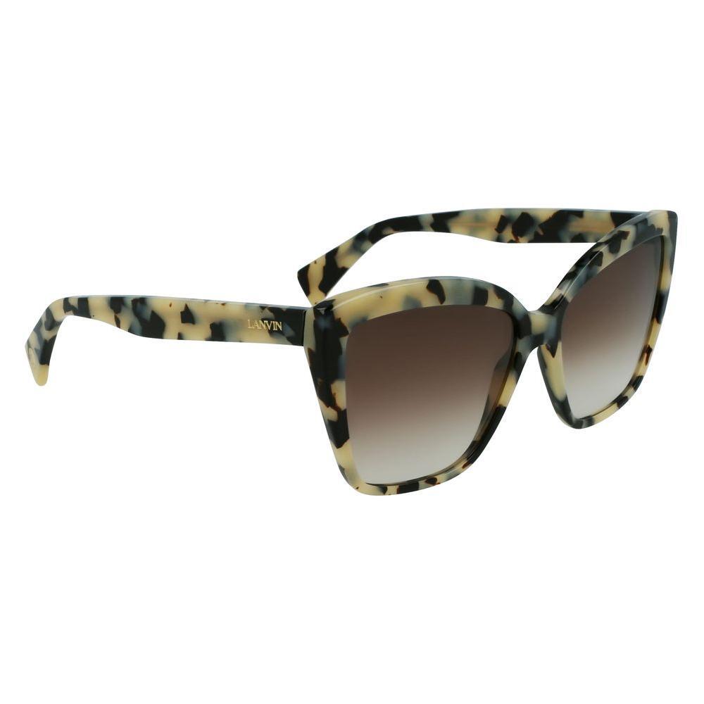 Lanvin Gray Acetate Sunglasses LALNV617S272AC