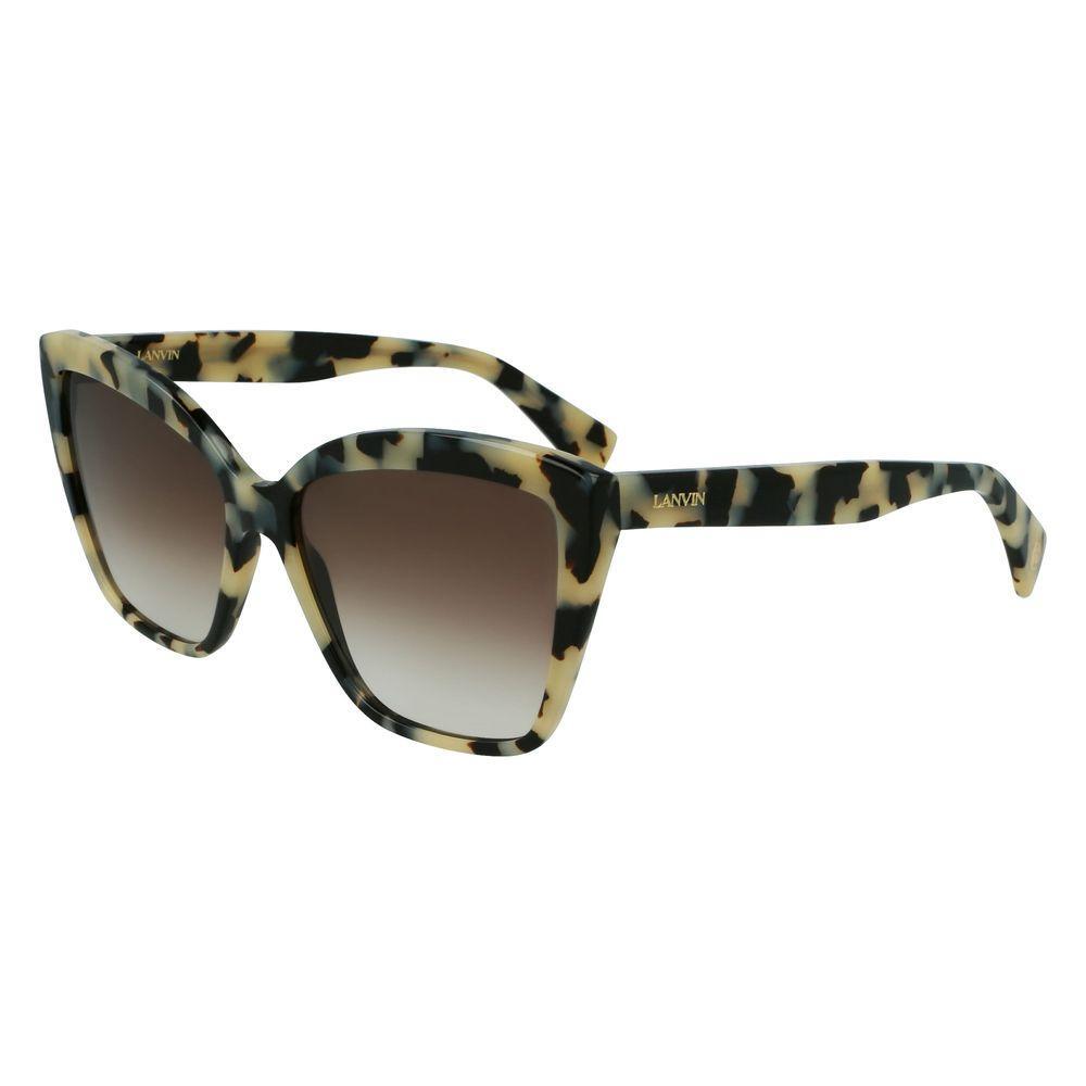 Lanvin Gray Acetate Sunglasses LALNV617S272AC