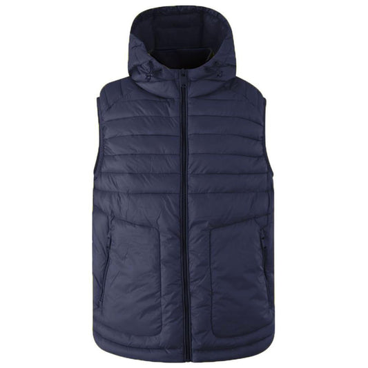 Yes Zee Blue Nylon Vest YE-14588-S