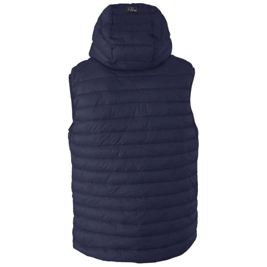 Yes Zee Blue Nylon Vest YE-14588-S