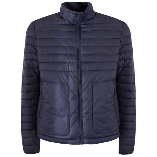 Yes Zee Blue Nylon Jacket YE-14590-S