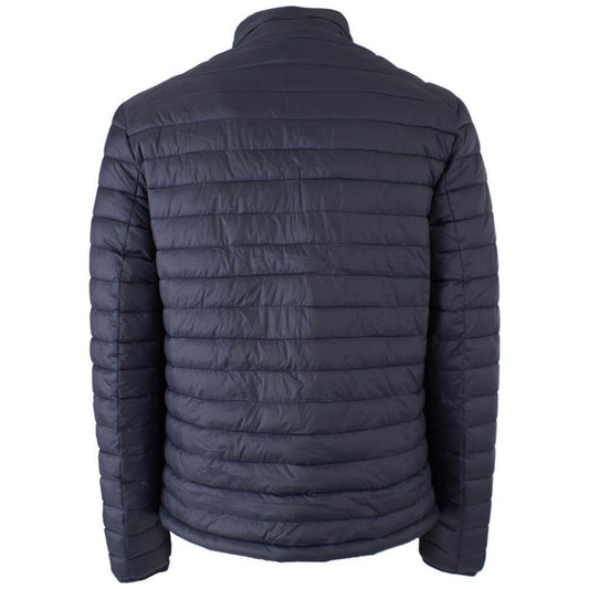 Yes Zee Blue Nylon Jacket YE-14590-S