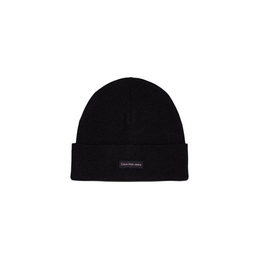 Calvin Klein Jeans Black Recycled Polyester Caps Baseball Hat CA-14599102930-ONE SIZE