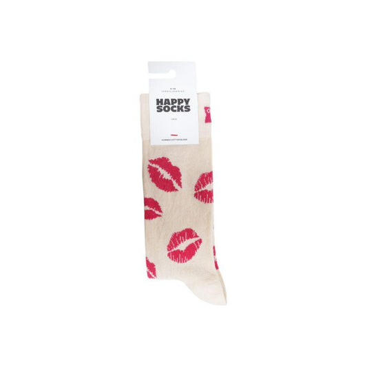 Happy Socks Beige Cotton Sock HA-15715600127-41-46