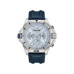 Police Blue Artificial Leather Watch POPEWJF0022503AC