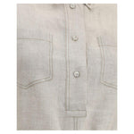 Brunello Cucinelli Long linen Dress BR-MM633AHA92C200-S