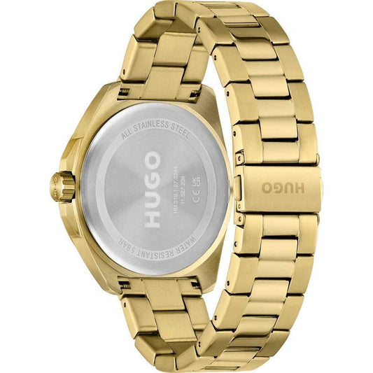 Hugo Boss Gold Stainless Steel Watch HU1530243AC