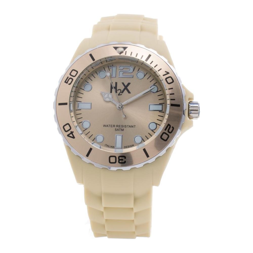Haurex Cream Rubber Watch HASC382UC1AC