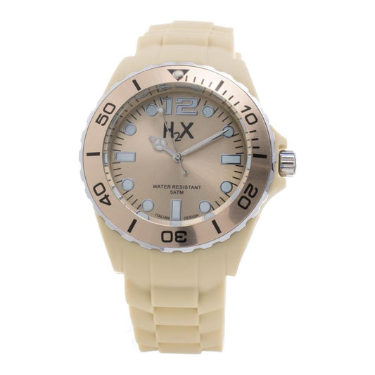 Haurex Cream Rubber Watch HASC382UC1AC