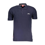 Slazenger Blue Cotton Polo Shirt SL-2488-XS
