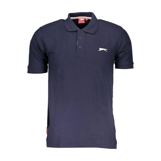 Slazenger Blue Cotton Polo Shirt SL-2488-XS