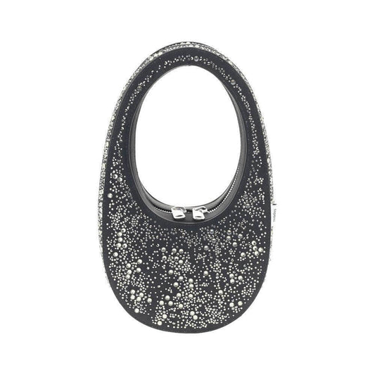 Coperni Swipe Shoulder Bag COCOPBA01BISF7007BLKSLVBB