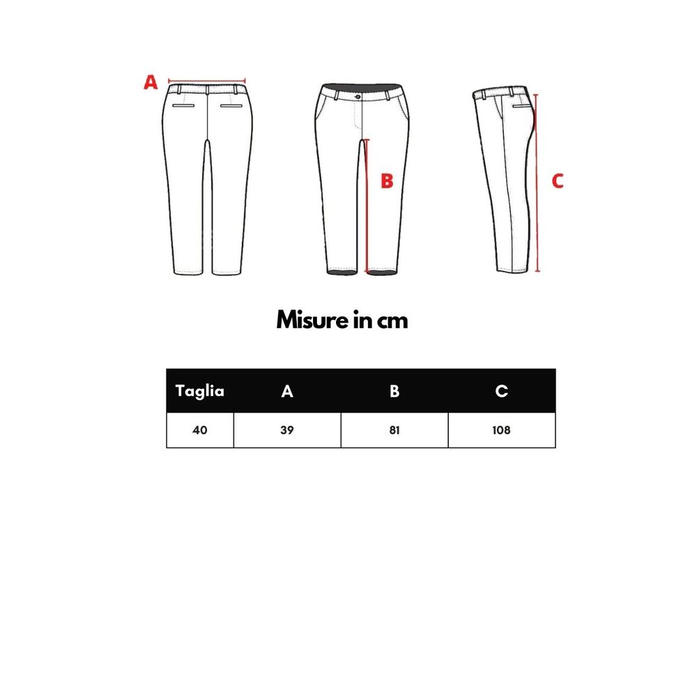 بنطلون جينز وبنطلون قطني أزرق من Dsquared²