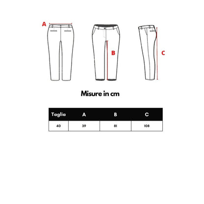 بنطلون جينز وبنطلون قطني أزرق من Dsquared²