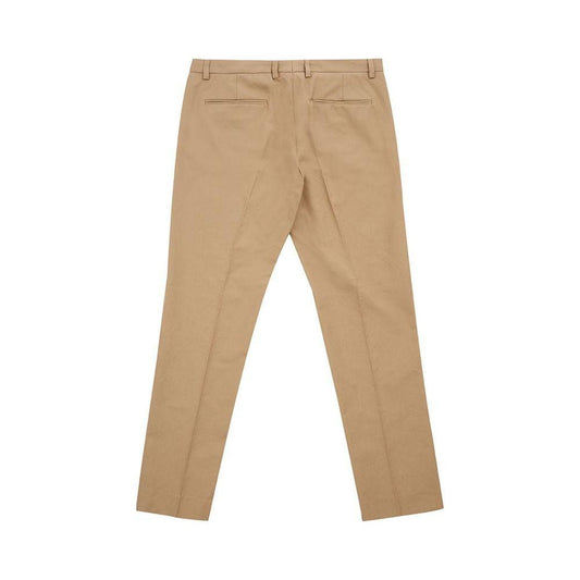 Lardini Elegant Brown Cotton Trousers for Women LA-1134664-IT38|XS