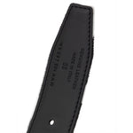 Tom Ford Black And White Leather Belt TO-890766620009954-85 CM / 34 INCHES