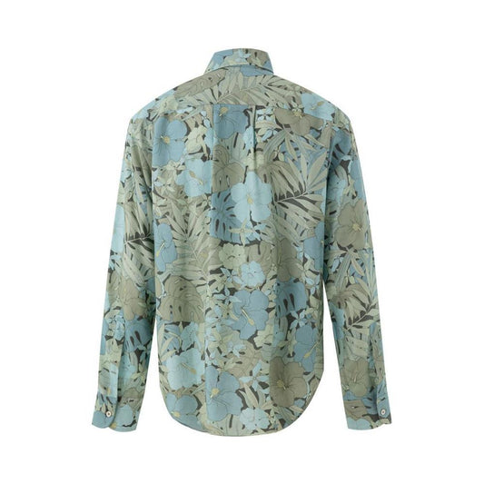 Tom Ford Blue Lyocell Shirt TO-921420051436-IT39 | M
