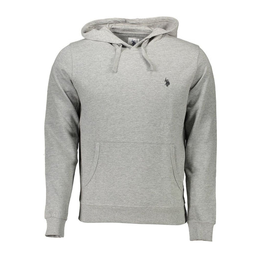 U.S. POLO ASSN. Gray Cotton Men's Sweatshirt