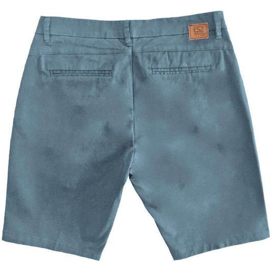 Yes Zee Light Blue Cotton Men Bermuda Short YE-15251-W30