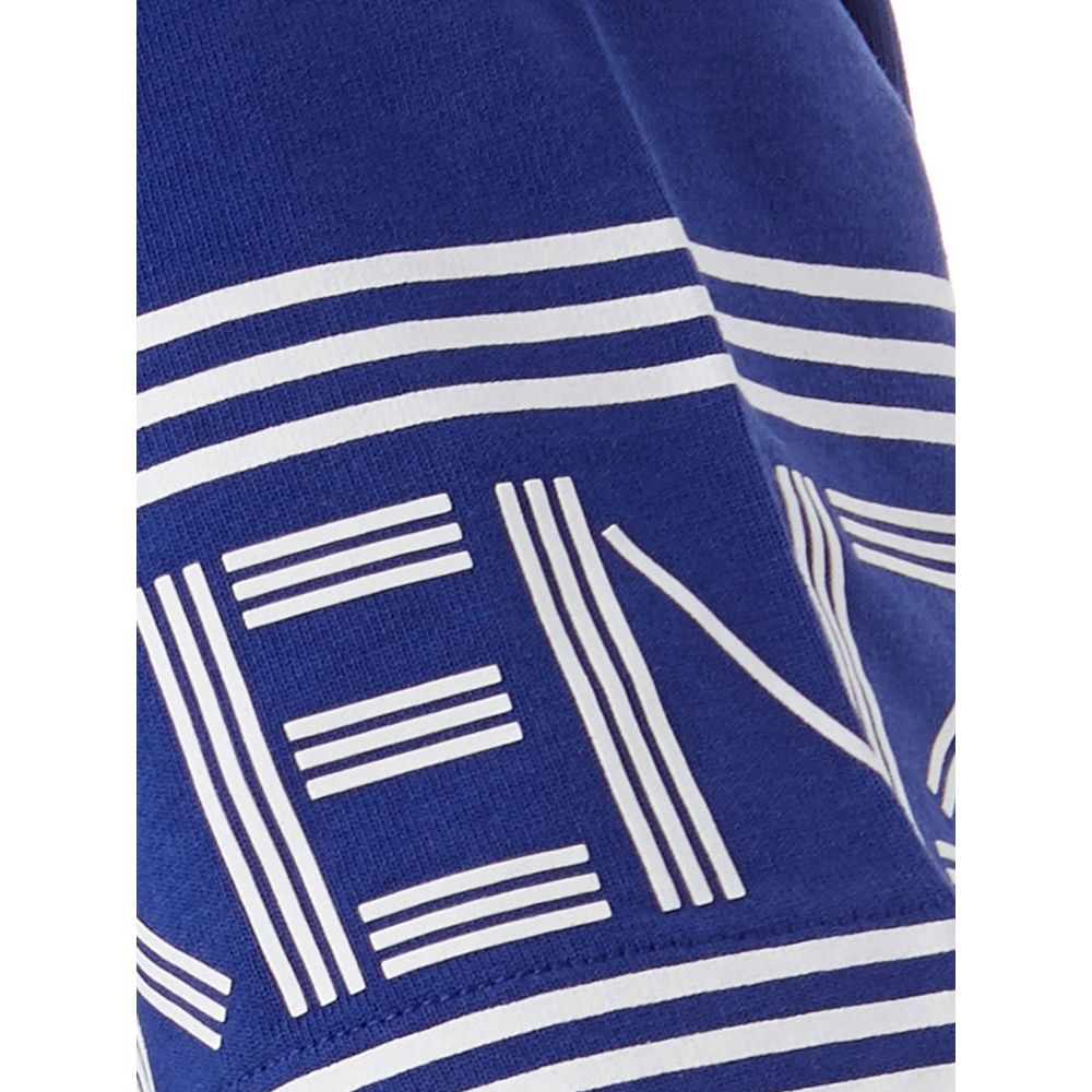 تي شيرت Kenzo Chic باللون الأزرق من القطن لراحة أنيقة