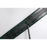 Dolce & Gabbana Green Black Classic Metal Logo Buckle Belt BEL9341-90