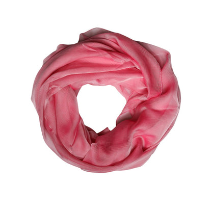 Dolce & Gabbana Pink Silk Rectangle Women Wrap Shawl Scarf