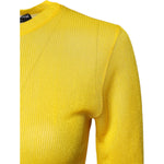 Dolce & Gabbana Yellow Polyester Women Pullover Top Sweater TSH878569-36
