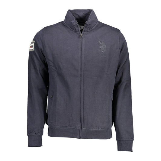 U.S. POLO ASSN. Blue Cotton Men Sweater US-16918-XXL