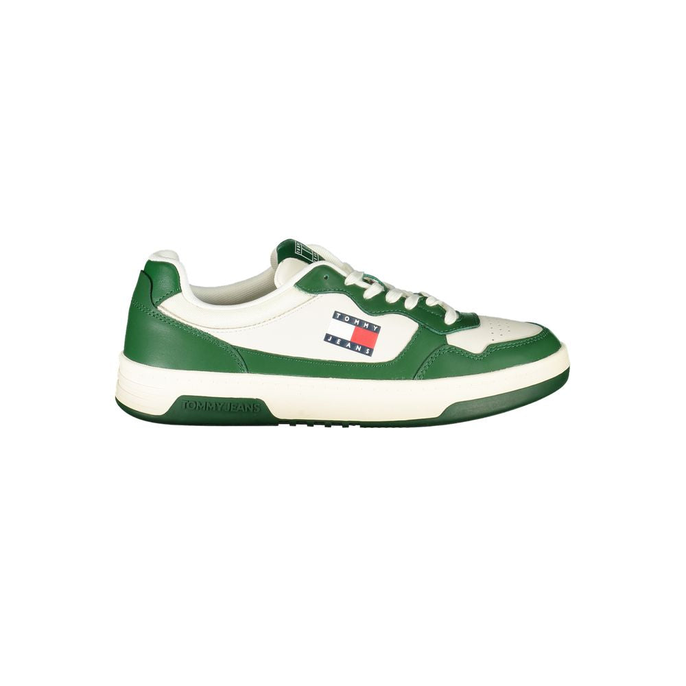 Tommy Hilfiger White Polyurethane Men Sneaker 1728,67403481248,Athletic - Sneakers - Shoes,EU40/US7,EU41/US8,EU42/US9,EU43/US10,EU44/US11,EU45/US12,EU46,Men,New with tags,Shoes,Sneakers - Shoes,Tommy Hilfiger,White