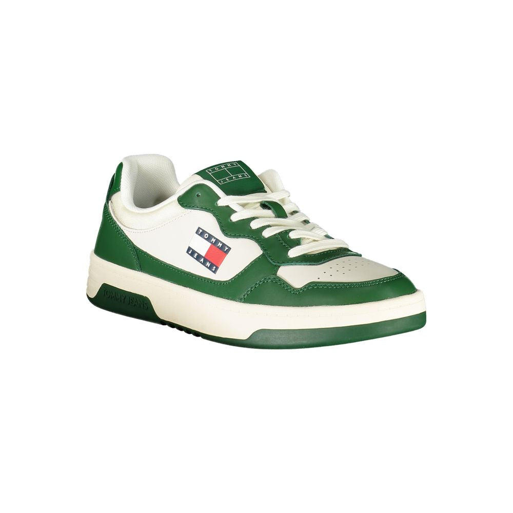 Tommy Hilfiger White Polyurethane Men Sneaker 1728,67403481248,Athletic - Sneakers - Shoes,EU40/US7,EU41/US8,EU42/US9,EU43/US10,EU44/US11,EU45/US12,EU46,Men,New with tags,Shoes,Sneakers - Shoes,Tommy Hilfiger,White