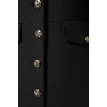 Dolce & Gabbana Black Wool Single Breasted Trench Coat Jacket 1728,67345645728,Black,Clothing,Dolce & Gabbana,IT42|M,Jackets & Coats - Clothing,Jackets & Coats - Women - Clothing,Material: 95% Virgin Wool 5% Nylon,New with tags,Trench Coats - Jackets & Co