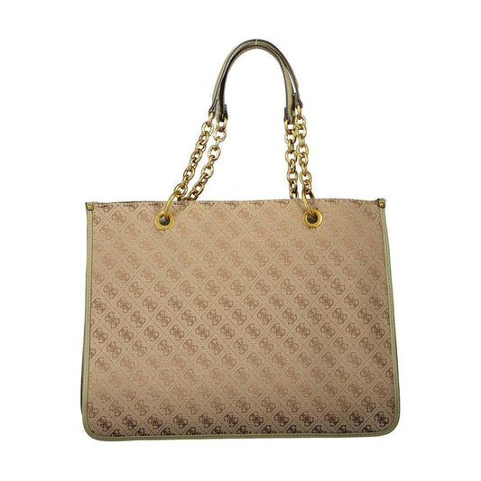Guess Jeans Green Polyester Women Handbag GU-10179