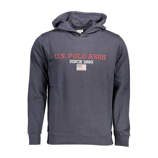 U.S. POLO ASSN. Blue Cotton Men Sweater US-37261-M