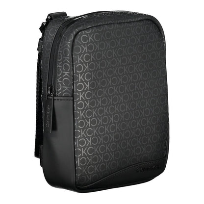 Calvin Klein Black Polyester Men Shoulder Bag