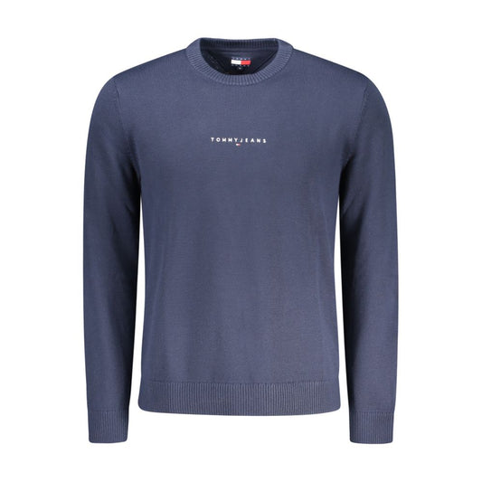 Tommy Hilfiger Blue Polyester Men Sweater TO-35366-M