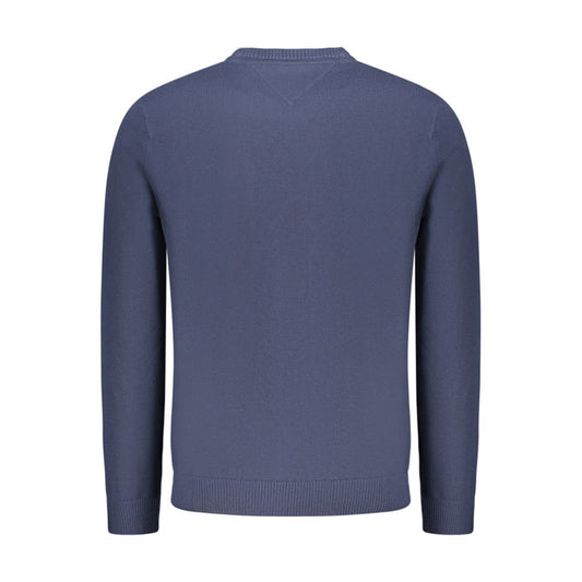 Tommy Hilfiger Blue Polyester Men Sweater TO-35366-M