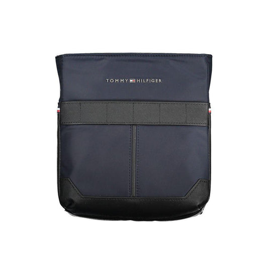 Tommy Hilfiger Blue Polyester Men Shoulder Bag TO-37366
