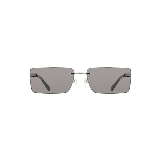 Calvin Klein Black Metal Women Sunglass