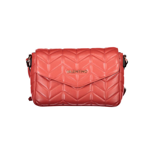 Mario Valentino Rosso Poliuretano Women Shoulder Bag